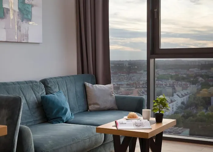Appartement Hanza Tower High Floor Swimming Pool & Szczecin