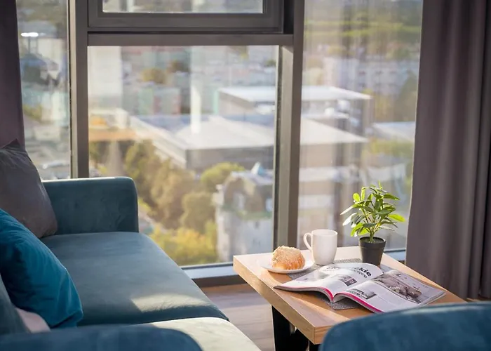 Hanza Tower High Floor Swimming Pool & Apartment